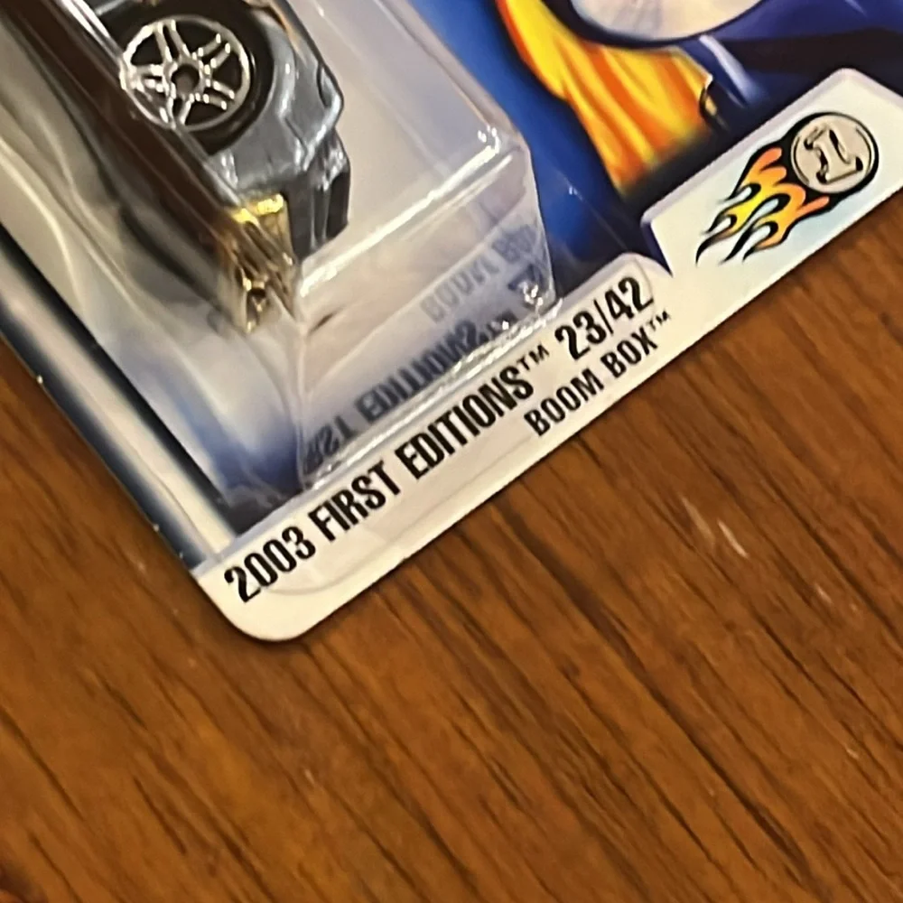 Hot Wheels 2003 First Editions Boom Box 23/42 Collector No. 35 toy truck suv